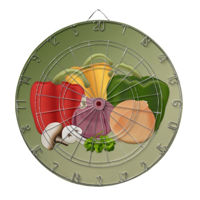 Veggies Dartscheibe (vorne)