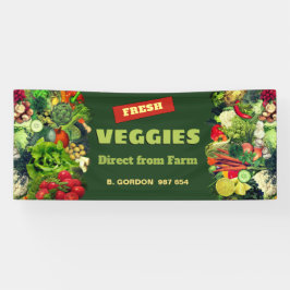 Veggies direkt aus dem Betrieb Banner