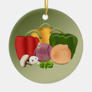 Veggies Keramik Ornament