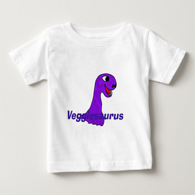 Veggiesaurus Baby T-shirt (Vorderseite)