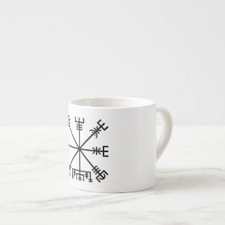 Vegvisier Viking Symbol Espressotasse