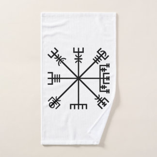 Vegvisier Viking Symbol Handtuch