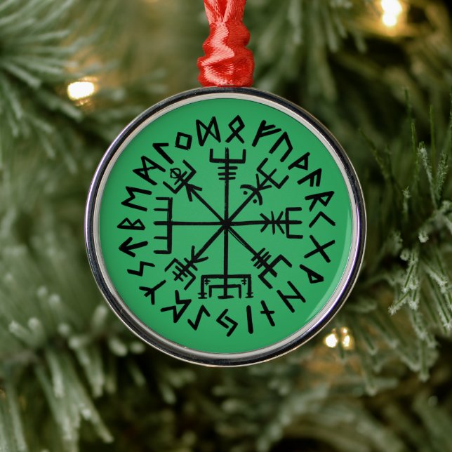 Vegvisir Metal Ornament Aus Metall (Baum)