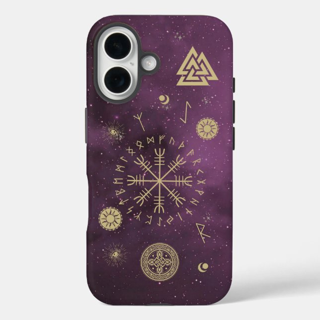 Vegvisir & Norse Runes | ösoterisch Case-Mate iPhone Hülle (Rückseite)