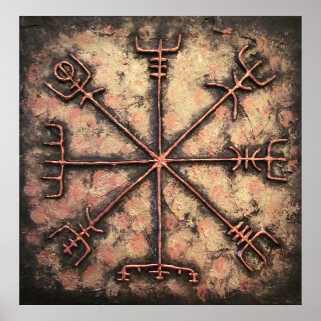 Vegvisir Poster (Vorne)