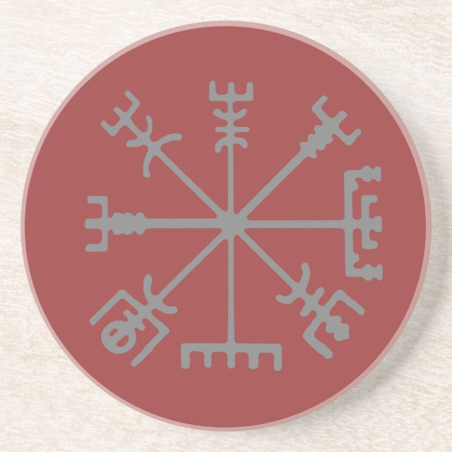 Vegvisir Untersetzer (Vorne)