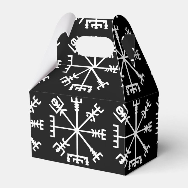 Vegvísir (Viking Compass) Geschenkschachtel (Vorderseite)