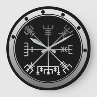 Vegvisir Viking Compass Große Wanduhr