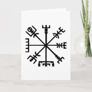 Vegvísir (Viking Compass) Karte