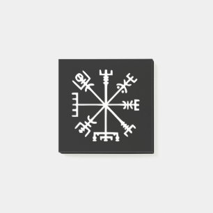 Vegvísir (Viking Compass) Post-it Klebezettel