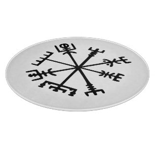 Vegvísir (Viking Compass) Schneidebrett