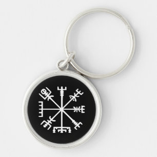 Vegvísir (Viking-Kompass) Schlüsselanhänger