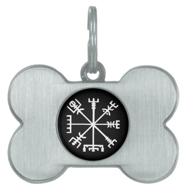Vegvísir (Viking-Kompass) Tiermarke (Vorderseite)