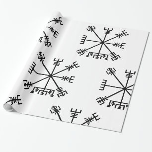 Vegvisir Wikinger-Symbol Geschenkpapier
