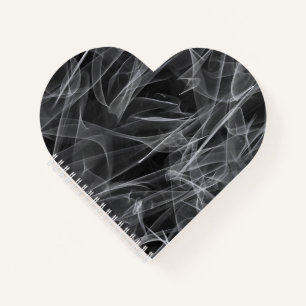 Veil like a X-ray image Notizbuch