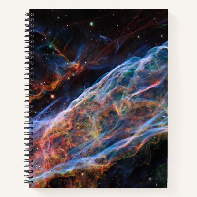 Veil Nebula Notizbuch (Vorderseite)