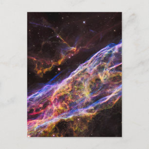 Veil Nebula Supernova Remnant Phone Wallet Postkarte