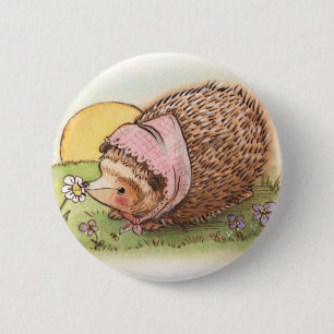 Veilchen der Igel Button