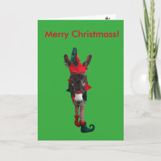 Veilchen die Elf Christmass Karte