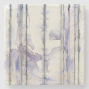 Veilchen-freies Ausdruck-Aquarell Steinuntersetzer