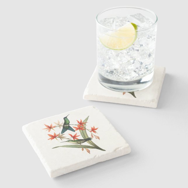 Veilchen mit einer Kappe bedeckter hölzerne Steinuntersetzer (Seitenansicht)