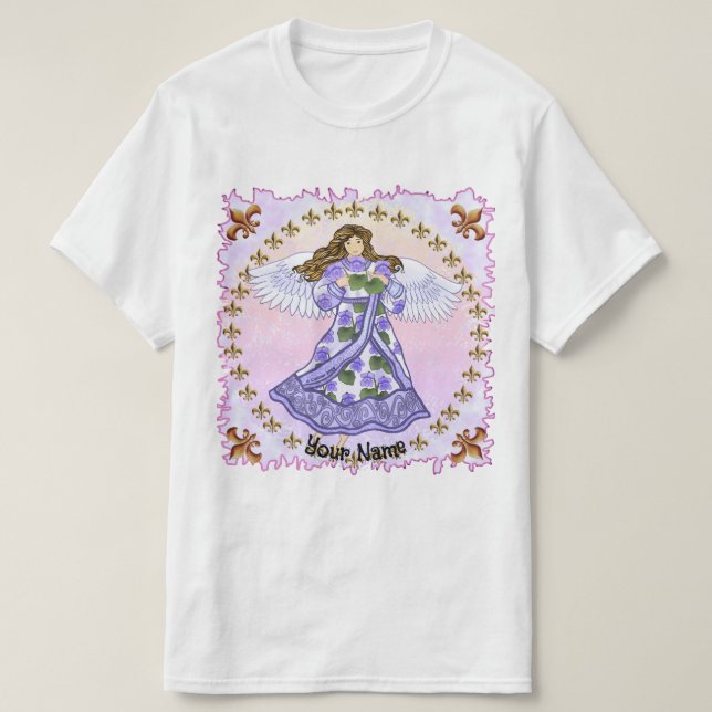 Veilchens Engel T-Shirt (Design vorne)