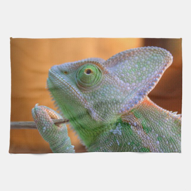Veiled Chameleon Handtuch (Horizontal)