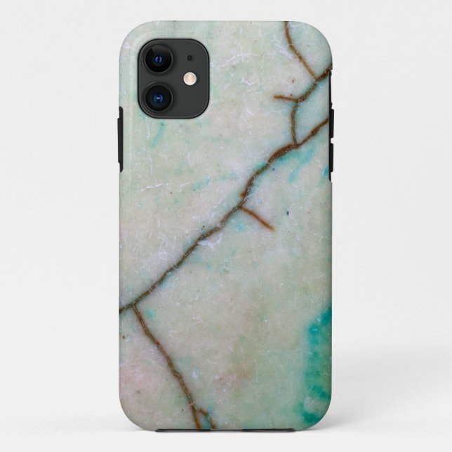 Veined Italian Marble Gemstone Design Case-Mate iPhone Hülle (Rückseite)