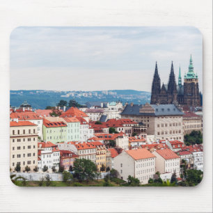 Veitsdom und Prager Stadtbild - Tschechische R Mousepad
