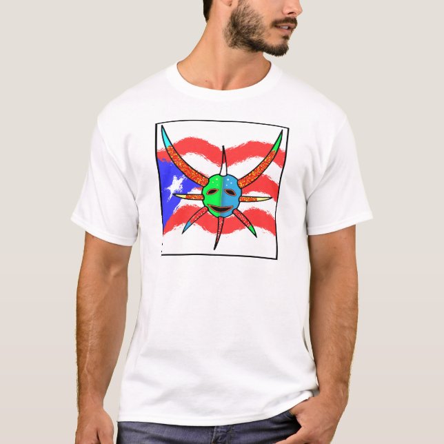 vejigante Maske T-Shirt (Vorderseite)