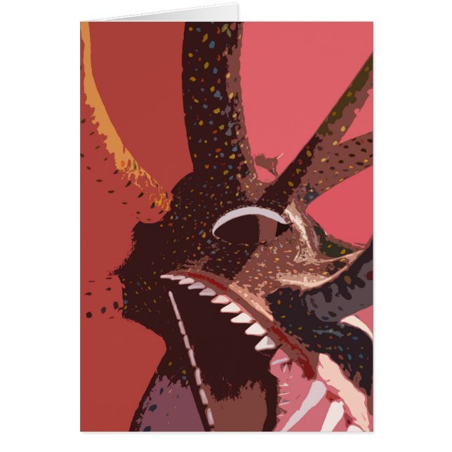 Vejigante Maske von Puerto Rico (Vorne)