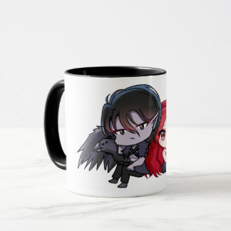 Vekele und Sarah Chibi-Tasse Tasse
