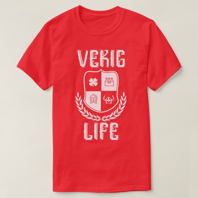 Vekig Life T-Shirt (Design vorne)