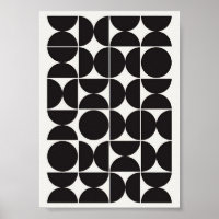 Vektor-Geometrie-Muster-Plakat