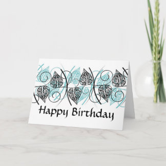 Vektoren - Happy Birthday - Maßgeschneidert Karte