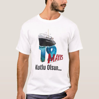 Vektorillustrationsposter-Design vom 19. Mai T-Shirt