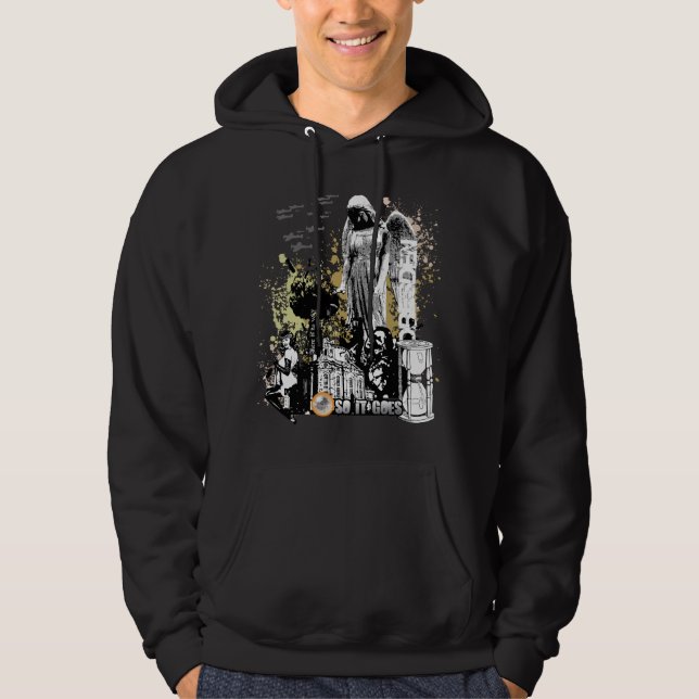 Vektorkunst des Schlachthaus-fünf Hoodie (Vorderseite)