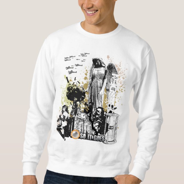 Vektorkunst des Schlachthaus-fünf Sweatshirt (Vorderseite)