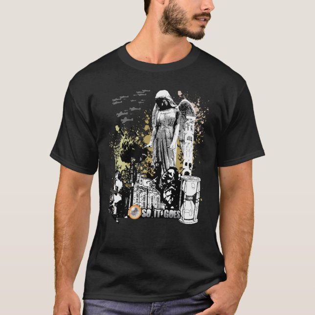 Vektorkunst des Schlachthaus-fünf T-Shirt (Vorderseite)
