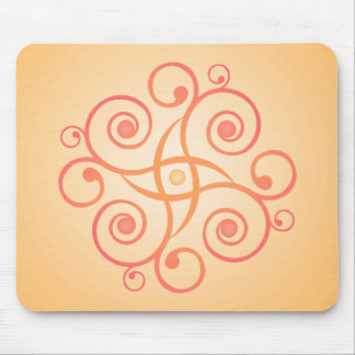 Vektorkunst: Steigungs-Spiralen: Mousepad