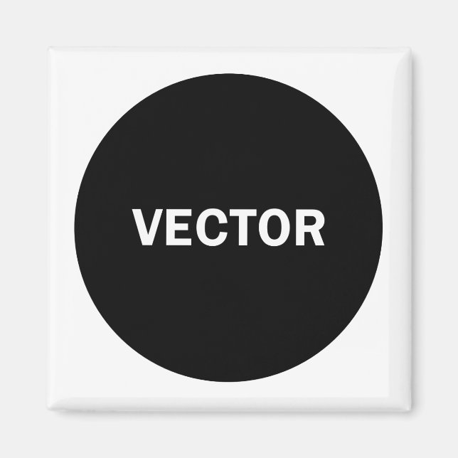 Vektormagnet Magnet (Vorne)