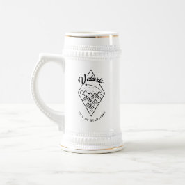 Velaris ACOTAR Vintage-Optik Bierglas