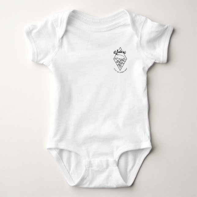 Velaris-Tasche Baby Strampler (Vorderseite)