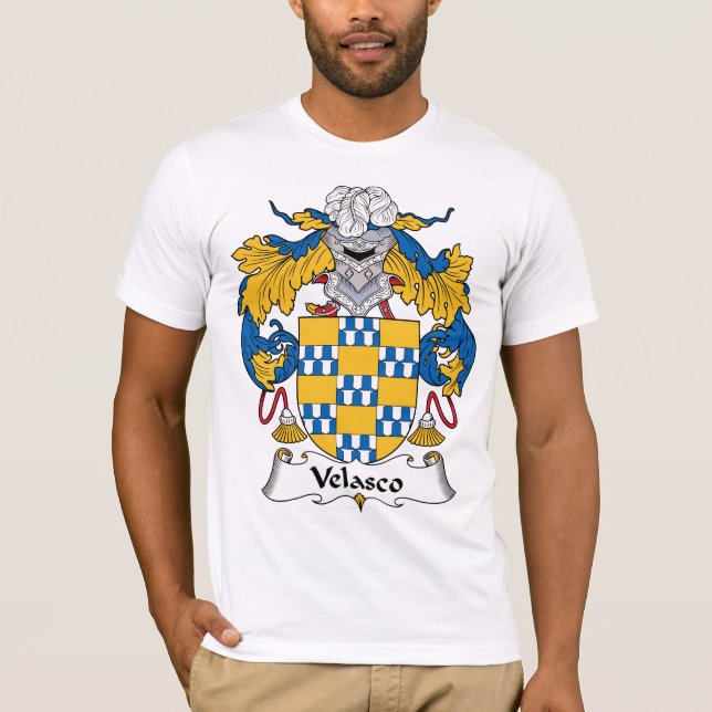 Velasco Familienwappen T-Shirt (Vorderseite)