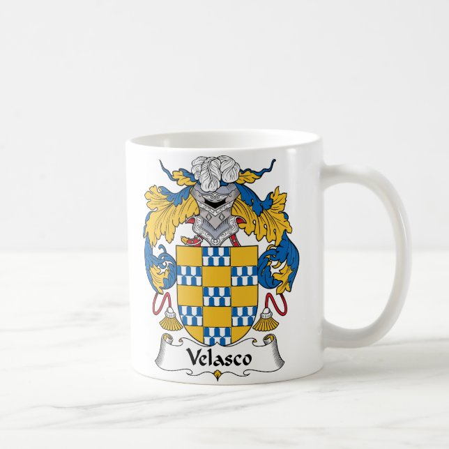 Velasco Familienwappen Tasse (Rechts)