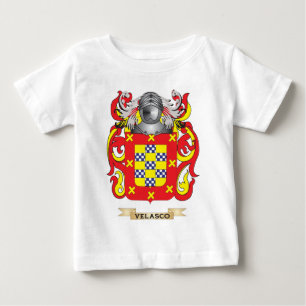 Velasco Familienwappen (Wappen) Baby T-shirt