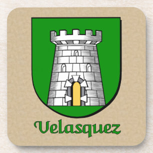 Velasquez Heraldic Shield Untersetzer