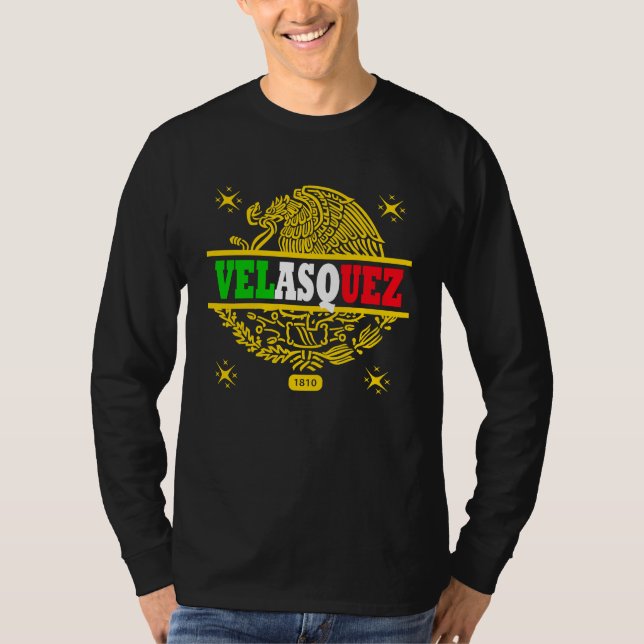 VELASQUEZ MEXICO GOLD T-Shirt (Vorderseite)