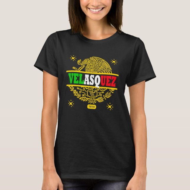 VELASQUEZ MEXICO GOLD T-Shirt (Vorderseite)