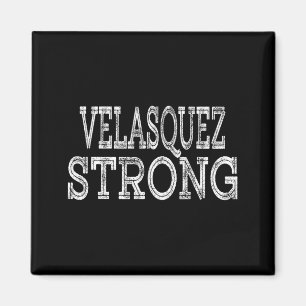 VELASQUEZ Starke Squad Familienzusammenkunft Nachn Magnet